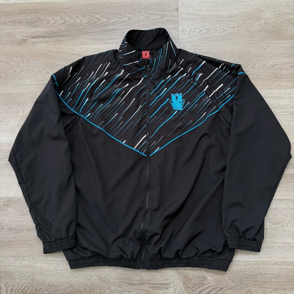 Red Bull BC One Spotlight Track Windbreaker Breakdance Bboy Jacket Full Zip XL